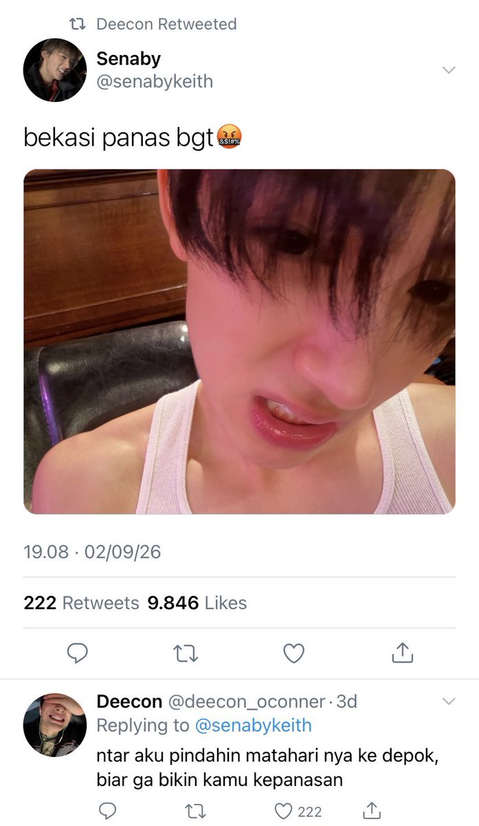debulletsy's tweet photo. when the devil couldnt reach you, so he made your obsessed ex stay by your side and keep annoying you, 

#keonhyeon twotwts au https://t.co/MUokLnSpxX