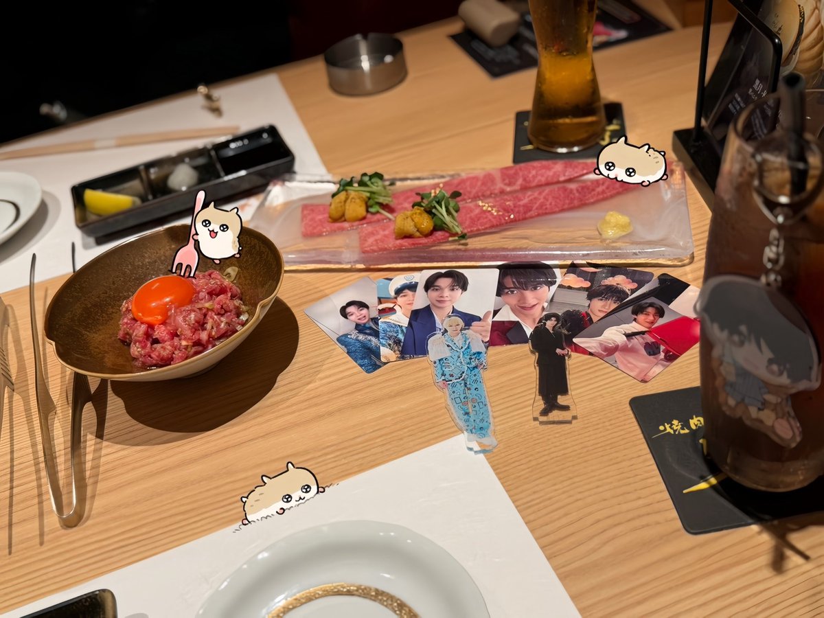 PETAPETA_DCG's tweet photo. 終わってからご飯会🍴₍^ᵕ ̫ ᵕ^₎★ 
📍にくの音 https://t.co/bmkz7SMqsm