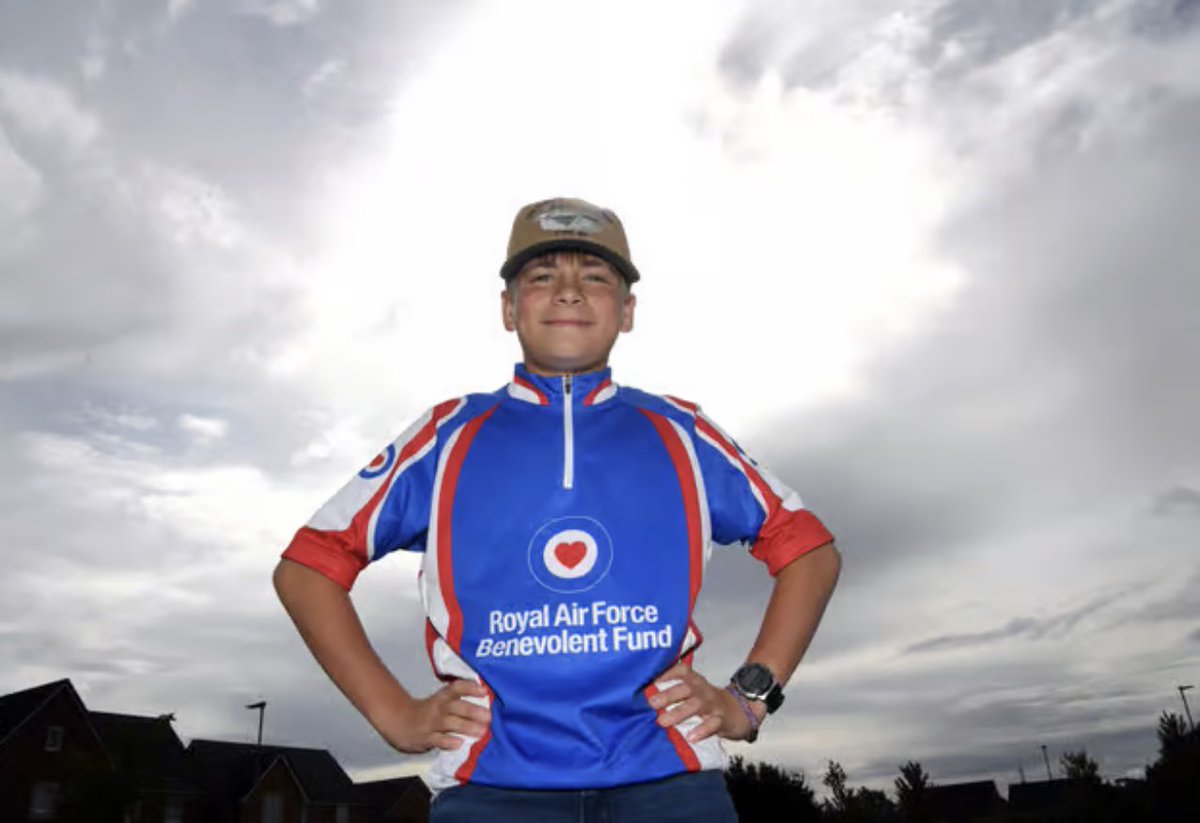 Jacob_The_Pilot's tweet photo. Hi @antanddec having just joined the Air Cadets I’m hoping to raise £100,000 for the @RAFBF to support RAF Veterans. I’ve raised £75,000 so far &amp; next month I’m climbing Kilimanjaro. Can you share my challenge so that your followers might support me pls? https://t.co/Fx2ovYwoUX https://t.co/7lvFGo2Vdq