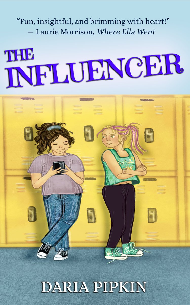 KIDLIT411's tweet photo. We are pleased to host a giveaway of the middle grade book, THE INFLUENCER by Daria Pipkin (Slow Horse Press).

To enter, L + RP and confirm your entry in our Friday weekly: https://t.co/Pq3bCk9E6W (+ more ways to win) https://t.co/1OoLiojqFq