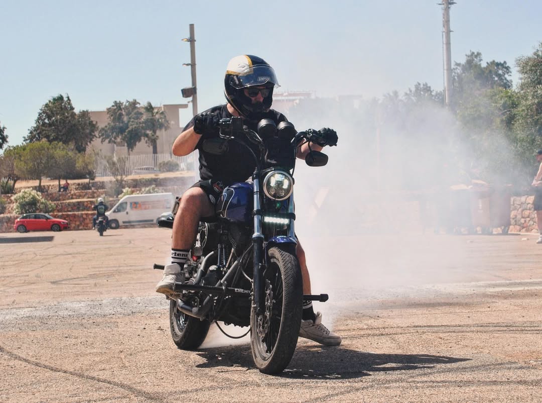 RapYago's tweet photo. Meet our riders! Franchu from Santa Fe, Granada. One of the most customized machines in our RACE CREW. Video editor and creator for Clubstyle Españ https://t.co/2VDXDXlLwN