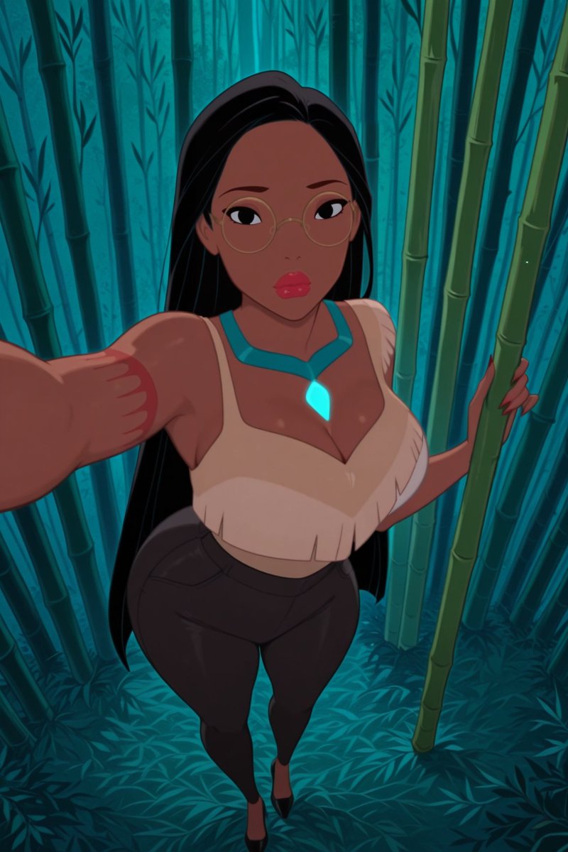 PrincessJagf's tweet photo. Pocahontas (SFW) https://t.co/0ZOuUgL6bp