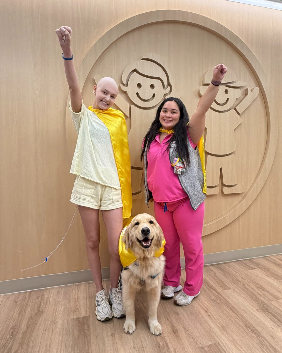 childrensatl's tweet photo. It's that time of year... #CapeDayATL is coming October 23! 💥 Do you know a kiddo currently battling an illness or injury at Children's or want to honor the strength of a past patient? Purchase a yellow cape to show your support: https://t.co/kJRcuCP86k. 💛 https://t.co/rLhMX3GX0X
