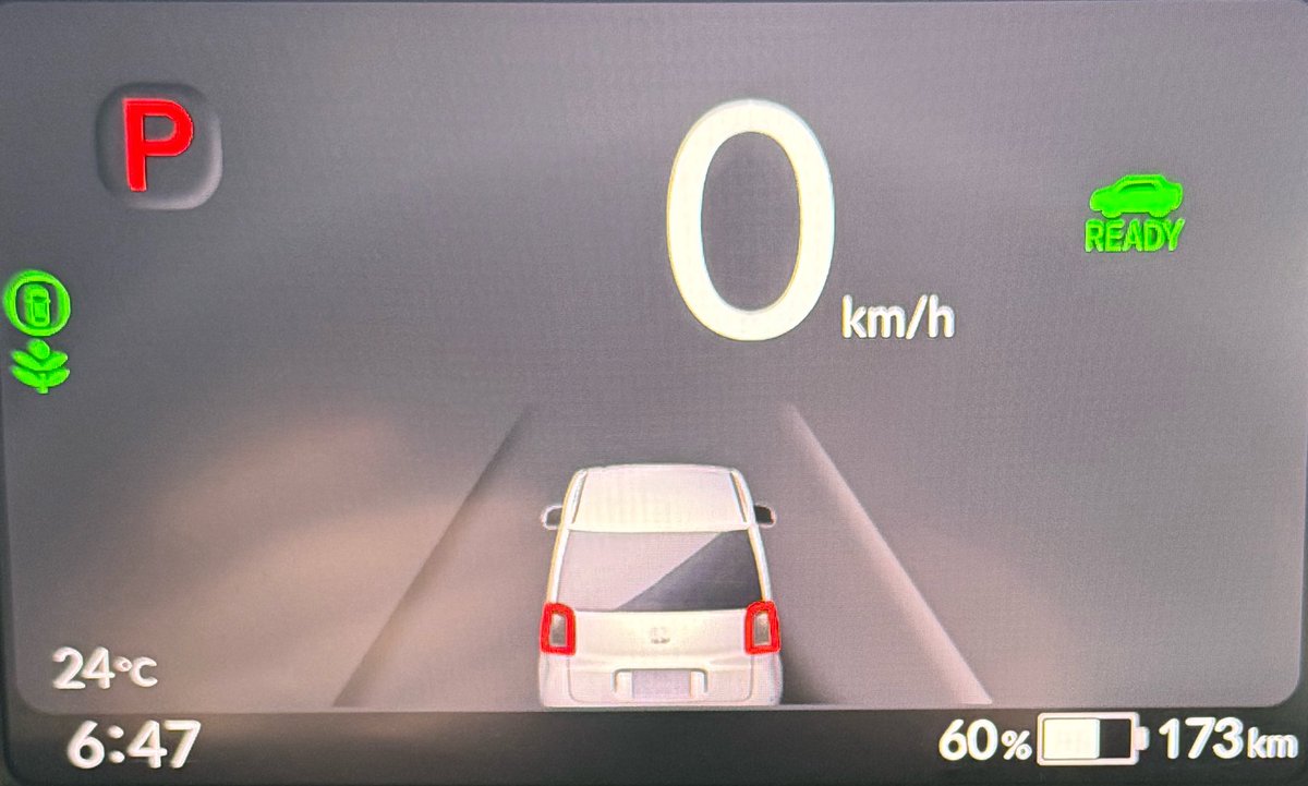 NONEeco's tweet photo. エヌいぬ⑤きんようび

🔋▲10%（いき▲5かえり▲5）
🚘▲43km（いき▲25かえり▲16）

走行モード：
シングルペダル＋ECON

エアコン：切り替え方式（M.Low1）
走行時Ec.0←→信号待ちECON:OFF

通勤5日で50%消費
あんまり変わりませんでしたとさ

#NONEe https://t.co/w1sBdWqYt4