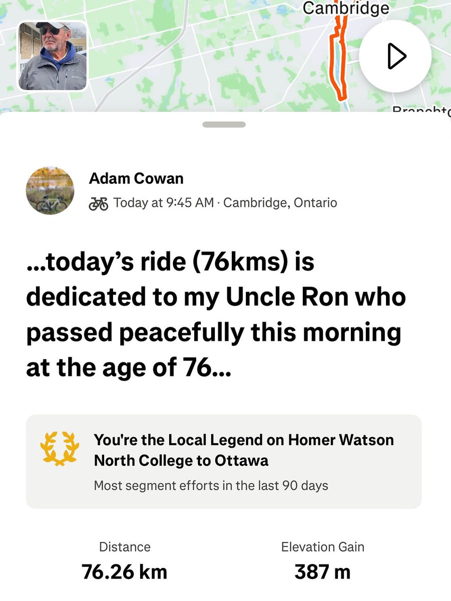 zamara_gemelier's tweet photo. Early this morning, Ron Cowan passed away peacefully. To me, he was an uncle; to others, a brother, father, grandfather, husband, and friend. Passionate about golf, the Jays, and family, he will be deeply missed. https://t.co/BQuCUpuqTv