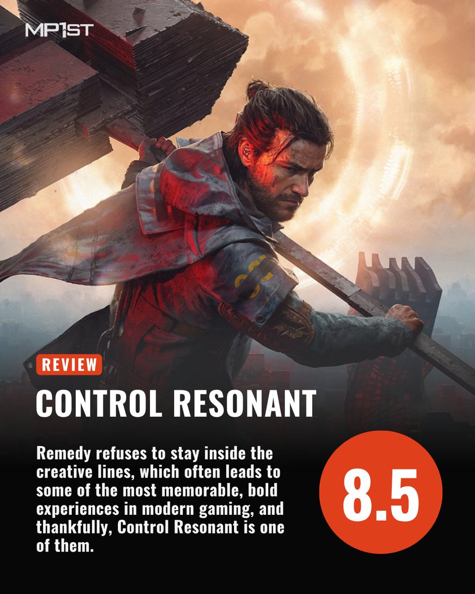 MPFirst's tweet photo. Control Resonant is another excellent game by @remedygames even if it deviates from its predecessor by a lot.

Our review:  https://t.co/9m1VzWXCRf https://t.co/dWfxIaW3UT