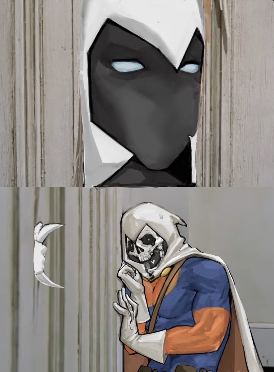 zhaimen07's tweet photo. HERE IS MOONKNIGHT！！！
#moonknight 
#taskmaster https://t.co/cW5eBw83ZV