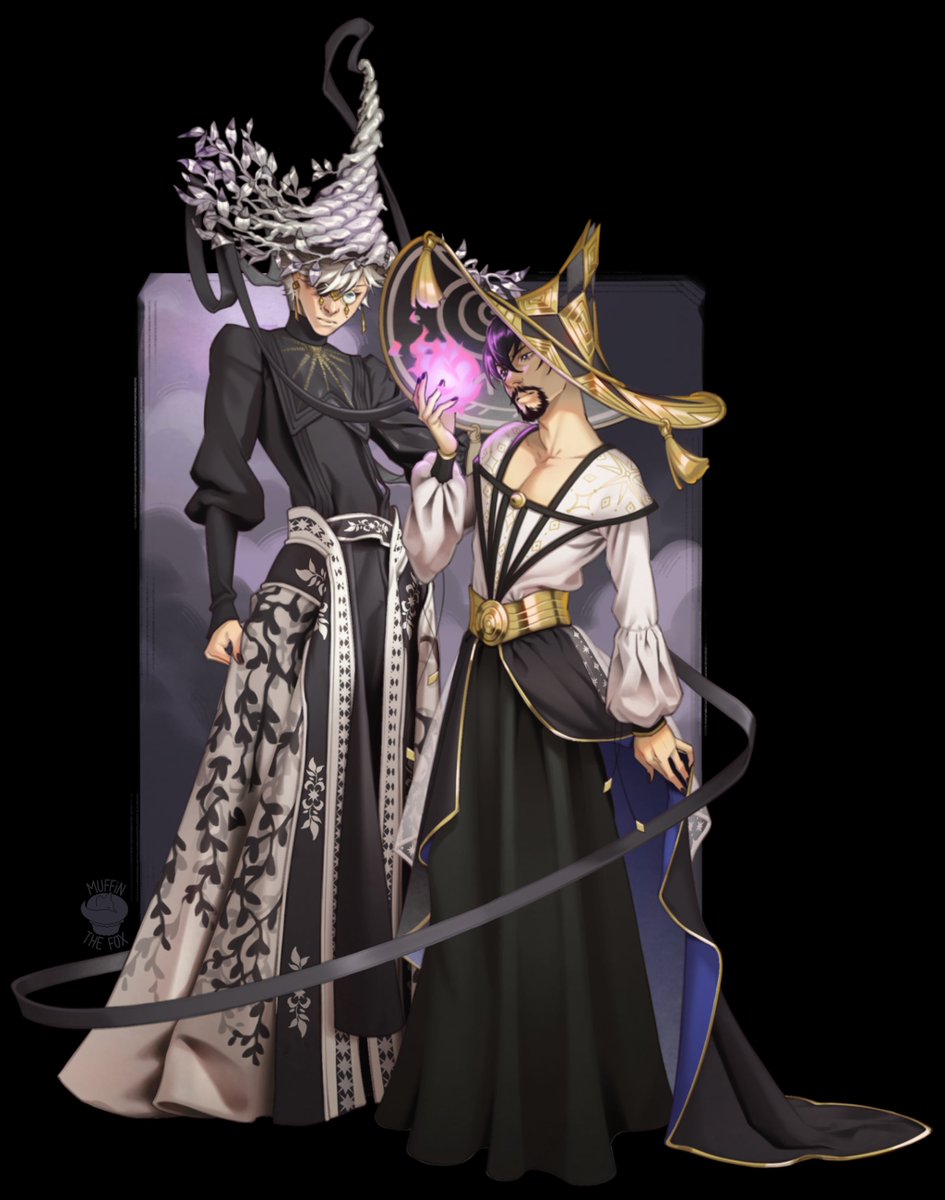 muffin_thefox's tweet photo. Love this idea so much, so I draw them with some personalization here and there ~ ✨

#witchhatalier #whaspoiler #qifrey #olruggio https://t.co/bEhRnpZVuc