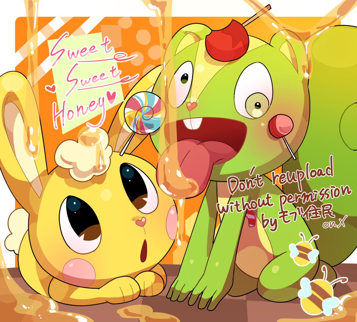 Happy_mobuoji's tweet photo. #happytreefriends
はちみつうめぇ😋💞 https://t.co/hWlvMUgScr