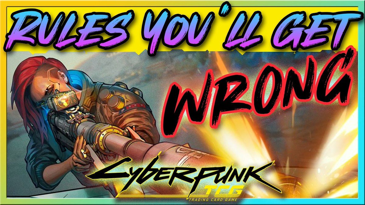 cfusionpm's tweet photo. Hey, you know what I love? Rules.

@Cyberpunk_TCG https://t.co/zTHyAJCVAL