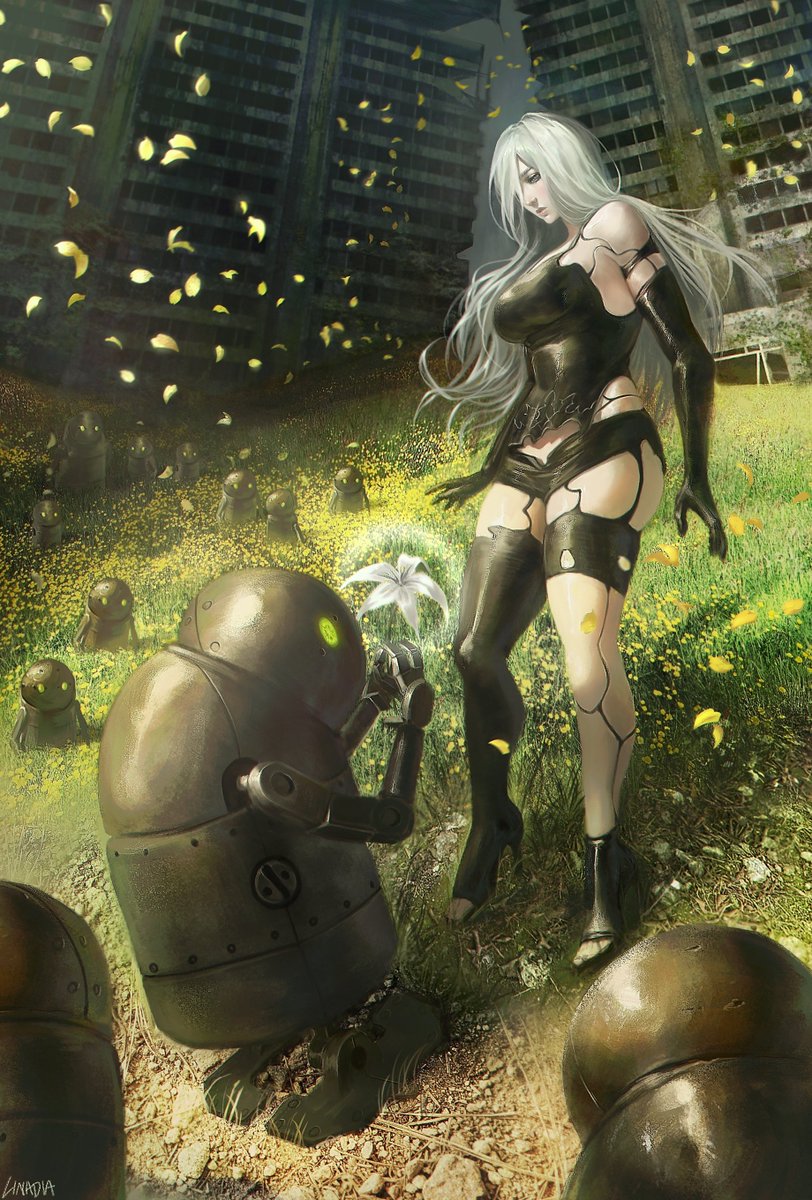 Linadia11's tweet photo. A2 🌼 #nier https://t.co/KDMosfMdnH