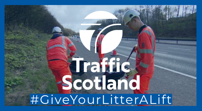 trafficscotland's tweet photo. Taking care of our roads is everyone's responsibility!
Remember, one small step towards cleanliness can lead to a safer environment for our roadworkers👷
Let's do our part to #KeepScotlandBeautiful 🌍💙 https://t.co/pNYVtpk3dv