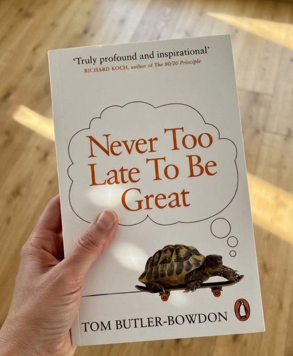 BookBriefsHQ's tweet photo. If you think it's too late, this book says otherwise.

📖 Never Too Late To Be Great https://t.co/0vNLrPy4Du