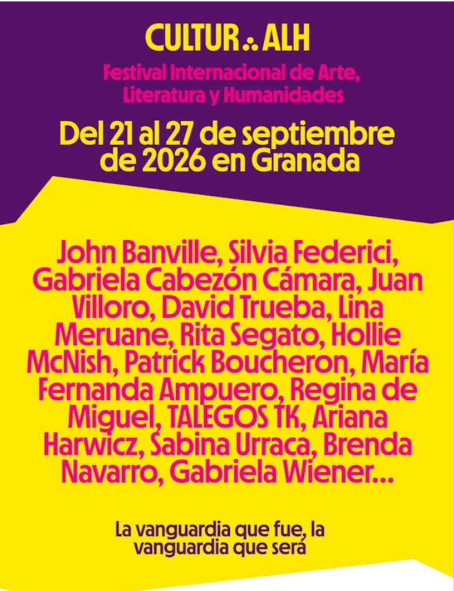 ArianaHar's tweet photo. No es un "Festival International de Artes Literatura y Humanidades" y no es una Universidad pública en Granada. Las organizadoras dijeron cuánto admiran mis libros, que son todo menos propaganda. Me desprogramaron a último momento. Cedieron a la presión de militantes. Cedieron al terror. Yo quería ir igual aunque hicieran una manifestación, dijeron que sería peligroso. Será un Festival sin disidencia. Qué pena por los estudiantes.