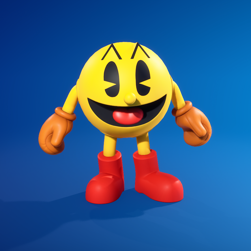 ShiinaBR's tweet photo. PAC-MAN FORTNITE SIDEKICK https://t.co/xDjuIcgPCr