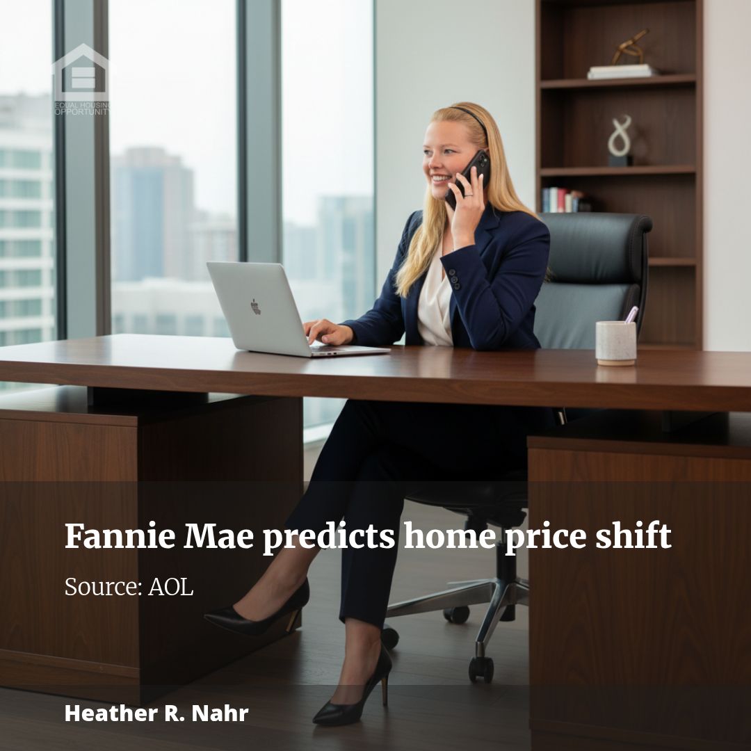 HeatherNahr's tweet photo. Fannie Mae predicts home price shift
Fannie Mae’s latest outlook points to mortgage rates remaining elevated through 2027, while home prices are expected to rise about 14.7% by 2030—reaching an estimated $576,000. This signals a period of steady, moderate growth rather than ... https://t.co/FNwcXsUZjD