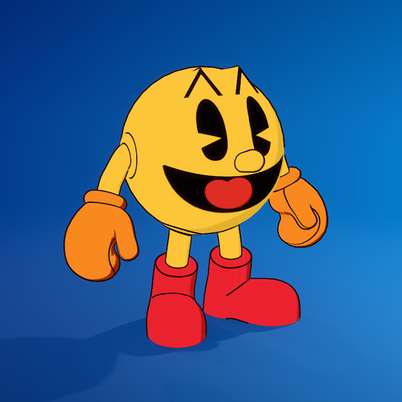 ShiinaBR's tweet photo. PAC-MAN FORTNITE SIDEKICK https://t.co/xDjuIcgPCr