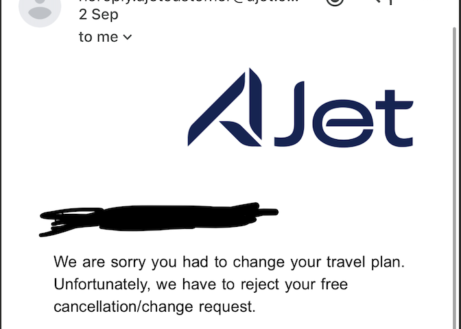 MaxDerevy's tweet photo. @meetlucasai just fully got me a $110 refund for a cancelled flight... and is now pushing to get $400 more?? (receipts attached)

I booked a flight last month that got cancelled by the airline when we were literally at the plane at 1am. 

For anyone with experience fighting with airlines for a refund, it's one of these things that's definitely not worth it at 1am, but if you don't do it then and there - you'll likely forget. 

Lucas saw that my flight got cancelled, offered to take care of the refund process, while i figure out my plans.

Now this is where it gets INSANE. 

After sending a full email breakdown to the airline with full context of my itinerary and details, the email bounced as "refund are not handled through this channel". 

Lucas then found and filled out a 9-step online form (which would have taken me at least 30 minutes), found 2 other email addresses and followed up with them referencing the form.

The airline replied rejecting the refund (attached)

Lucas then escalated an email citing exact points from the terms of service, some aviation authority lingo and gave the airline an ultimatum otherwise he'd escalate the matter to the aviation authorities.

Next day i get a text from the airline that my refund is approved.

Today, i woke up to a ping from the bank :)

All completely proactively with 0 guidance form my side - just approvals. 

wow.

But that's not the end - now Lucas is pushing to apply for compensation under some aviation law to get an extra $300-$400 😭

When people ask for the perfect usecase for a product like @meetlucasai - the best answer is the combination of these little things that make the experience magical.

text him today and get some well deserved refunds xD