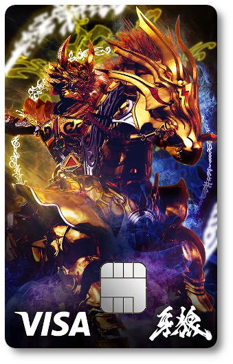 design_creca's tweet photo. 🆕【牙狼＜GARO＞シリーズカード】

🔹新デザインを追加

　1⃣黄金騎士ガロ 轟天

🔹画像2は発行中のデザインです

🔹カード利用で限定特典をプレゼント🎁

🔹カード利用で応援できる

🔹保存用カードも付属💳️

🔹同じカード番号で複数枚の発行も可能

🔸公式サイト🔸
https://t.co/nxgApNGujR https://t.co/7Mh50Pm9Fg