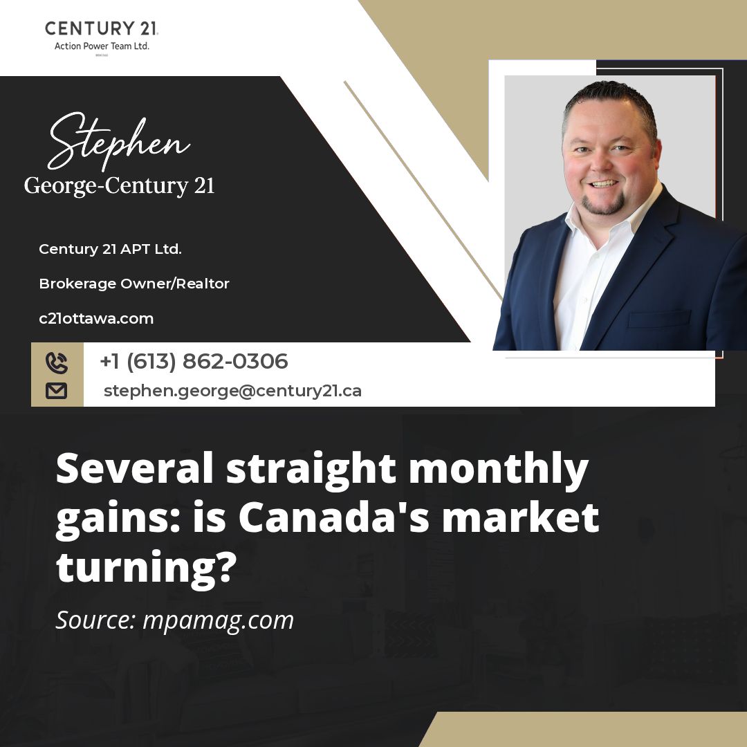 georgeCentury21's tweet photo. Several straight monthly gains: is Canada's market turning?
Canadian home sales have now climbed for the fourth month in a row, with July seeing a 0.2% uptick in the average sale price to $674,819. Fewer new listings—down 1.6%—and inventory at 4.7 months suggest the market is ... https://t.co/e2mh8HIrme