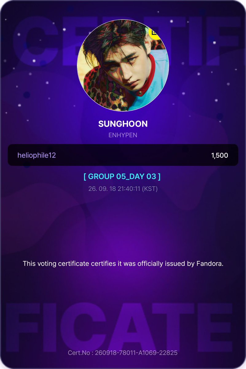 heliophileVTS's tweet photo. To celebrate the opening of our account, despite not meeting the min proofs required, we decided to drop a total of 3,000 jellies for our poll winner #SUNGHOON congratulations! #heliophile_proofs https://t.co/5yWBdAMe6c