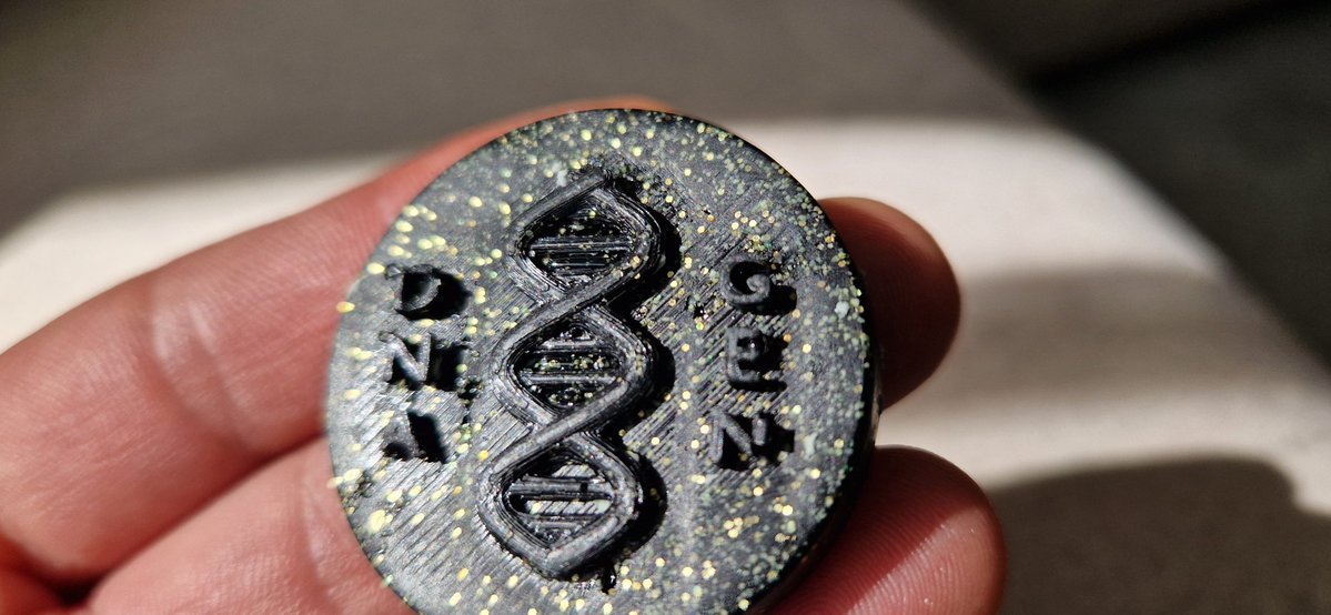DnaGenCoin's tweet photo. 🧬 THE FIRST HANDMADE DNAGEN PENDANT IS HERE.
From a digital idea to something you can actually hold in your hand.
This is Handmade #001 — the very first DNAGEN DNA pendant.
It isn't factory-made. It isn't mass-produced. It's where the DNAGEN physical collection begins.
More colors and improved versions are coming. 
Follow+retweet
$DNAGEN — Evolution in Motion
#DNAGEN #Web3 #Crypto #Handmade #DNA