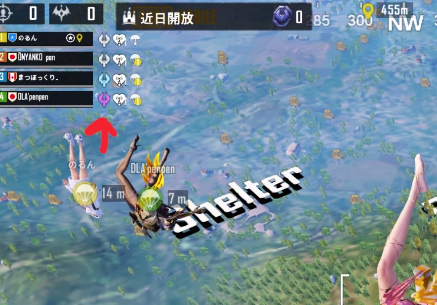 yyy_shot's tweet photo. この名前の横のギルドマーク？どうやって色変わるのかっこいい🦇

#PUBG https://t.co/uMCfJA1pGJ