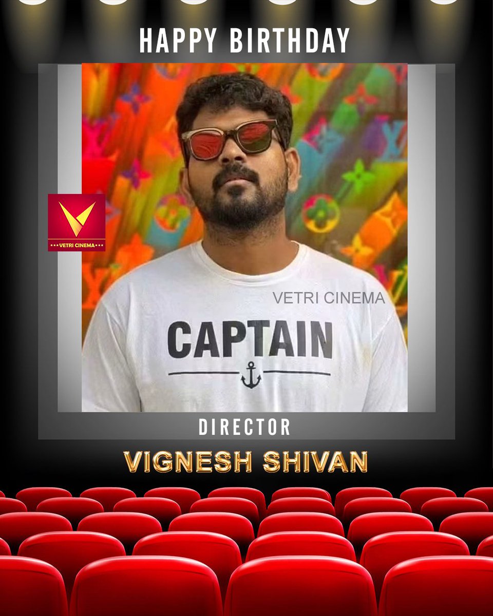 Vetricinema's tweet photo. Happy Birthday Director Vignesh Shivan Sir 🎂💐👑

#VigneshShivan
#DirectorVigneshShivan
#HBDVigneshShivan 
#HappybirthdayVigneshShivan
#Vetricinema https://t.co/XyUQoewEV1