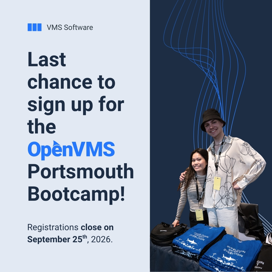 VMSSoftware tweet picture