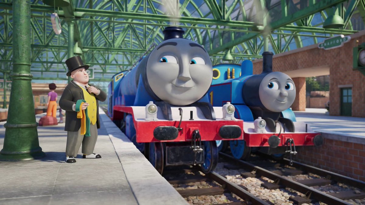 cartycinema's tweet photo. Railway Stories is a good, if frustrating, start to a new era of Thomas.

With a proper railway consultant, better writing, and animation QC, this could be something special.

I don't need uber-realism, but we need to get past the “Thomas couldn't stop his engine” nonsense. https://t.co/4hNLYJg12s