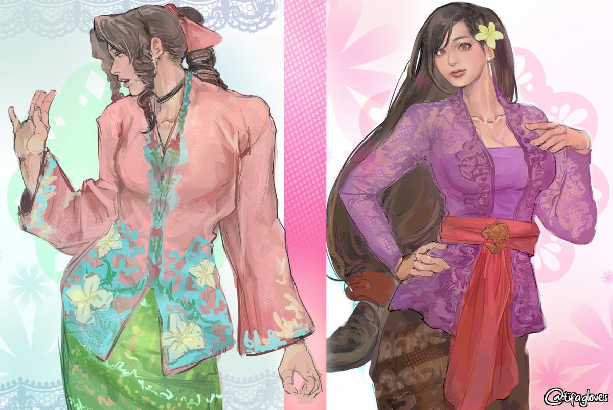 tifagloves's tweet photo. 🏵️🌸 #aerti #FF7 https://t.co/mSUinYHinh