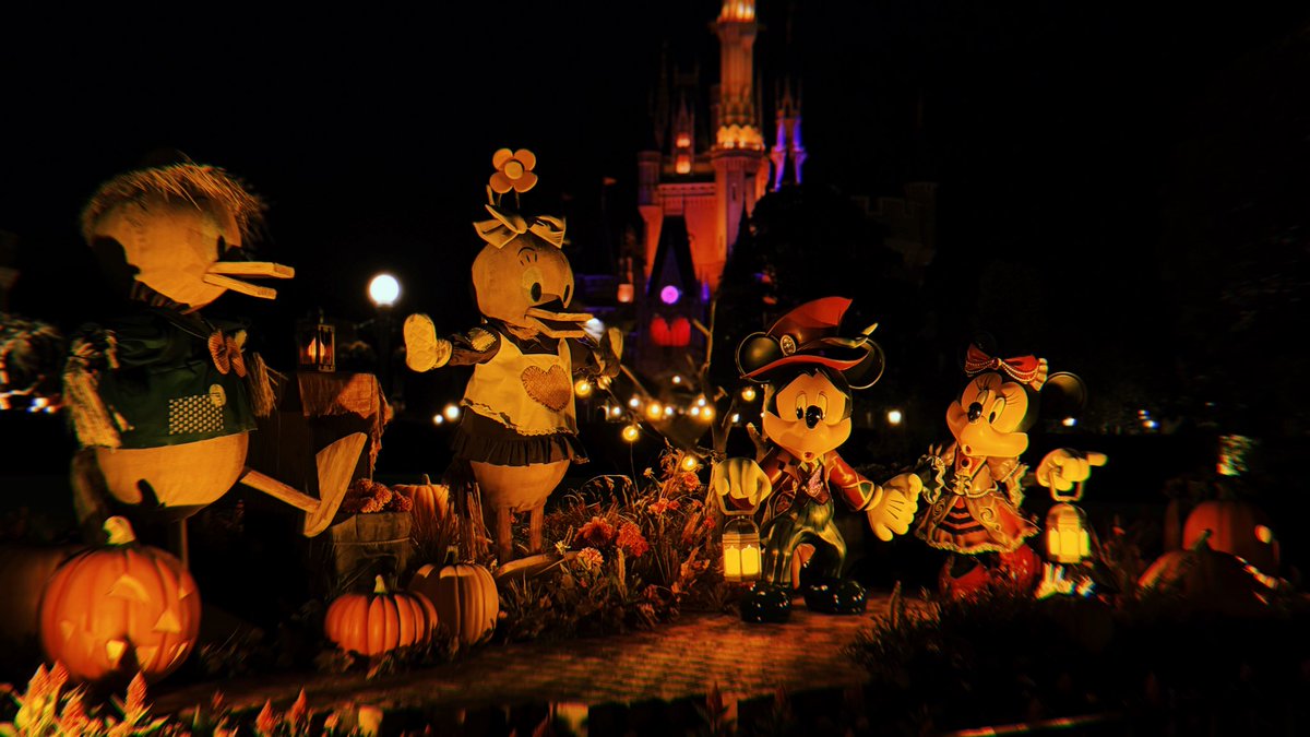 y_kichi02's tweet photo. ママきちと行ってきた🎃かぼランタンのキーチェーンセットがボンボ品切れで17時からパーク入って爆買い＆アトラク乗りまくって遊び倒した4時間だった🎃※ニブルスとプーは衝動買い https://t.co/IFcQqJ6dt6