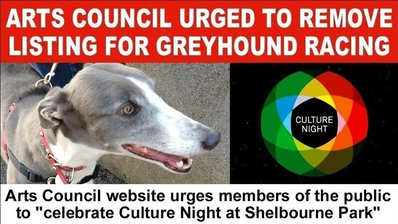 banbloodsports's tweet photo. Arts Council urged to remove listing for greyhound racing https://t.co/BtpQDtcgPd https://t.co/7UUi7eiGcP