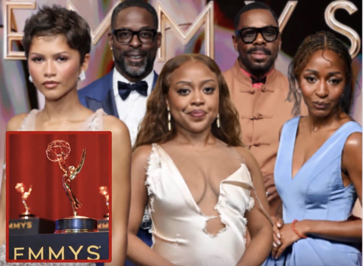 voidfactss's tweet photo. Not even one black actor was awarded an Emmy this year. Black talent matters too. https://t.co/wyyJUAw0u5