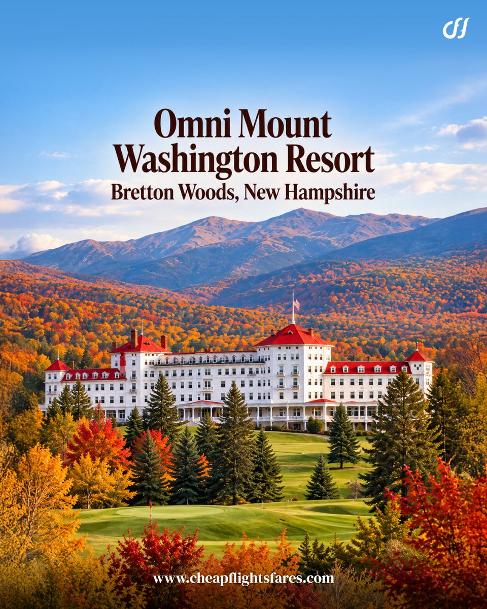 cheapflightsfrs's tweet photo. POV: you booked the hotel before the leaves hit peak color🍂 #fallTravel #hotelStay #cheapflightsfares
Book Now: https://t.co/kFvRLlVlO4 https://t.co/5Du8f13xSr