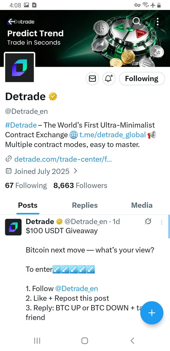 Mftu2ca's tweet photo. @Detrade_en https://t.co/AOo4kQi6VW