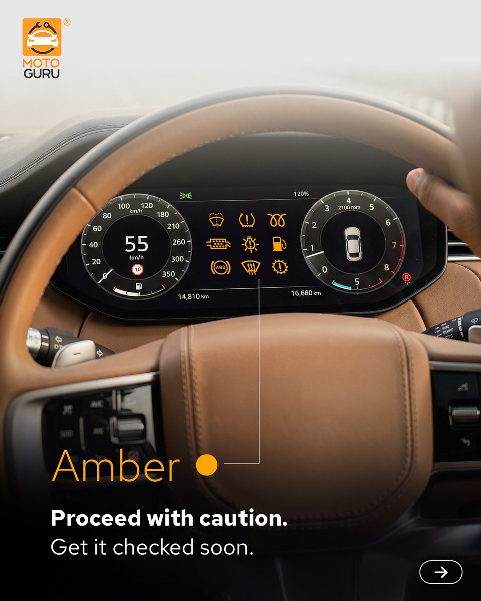 marielasantamar's tweet photo. Not every dashboard light means panic. Some require you to stop immediately; others are simple reminders. Know the difference before your next drive. Save this guide. https://t.co/T9rSS4Foes