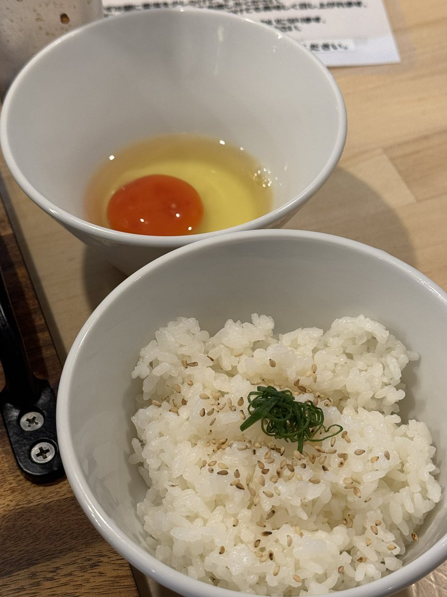 shigerumisaka's tweet photo. 2ヶ月ぶりに戻ってきた愛車とのドライブを兼ねて、ランチは2026年21回目のRustic Noodles🍜

「たかしのTKG🥚」相変わらずうまい🍚 https://t.co/1Vg1DCpg2q