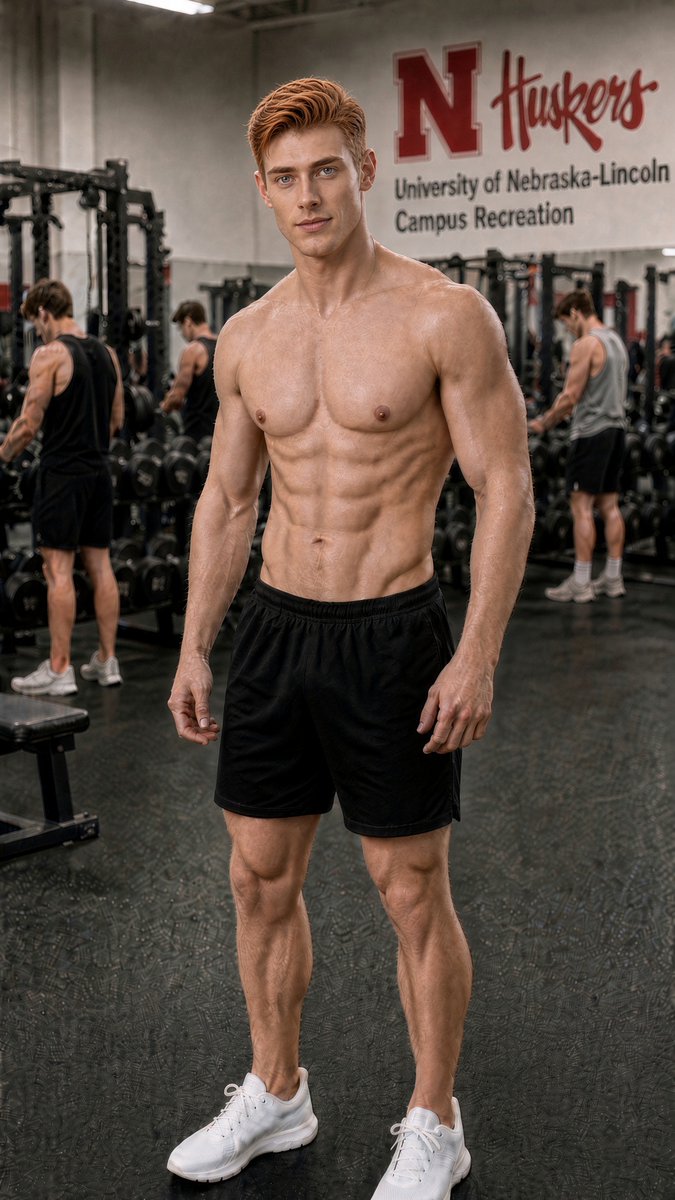 FinnORyan69's tweet photo. TGIF! Let's go! 😍
#gingerguy #gingerman #campuslife #collegelife #huskers #gymmotivation https://t.co/0fBc3kJpn2
