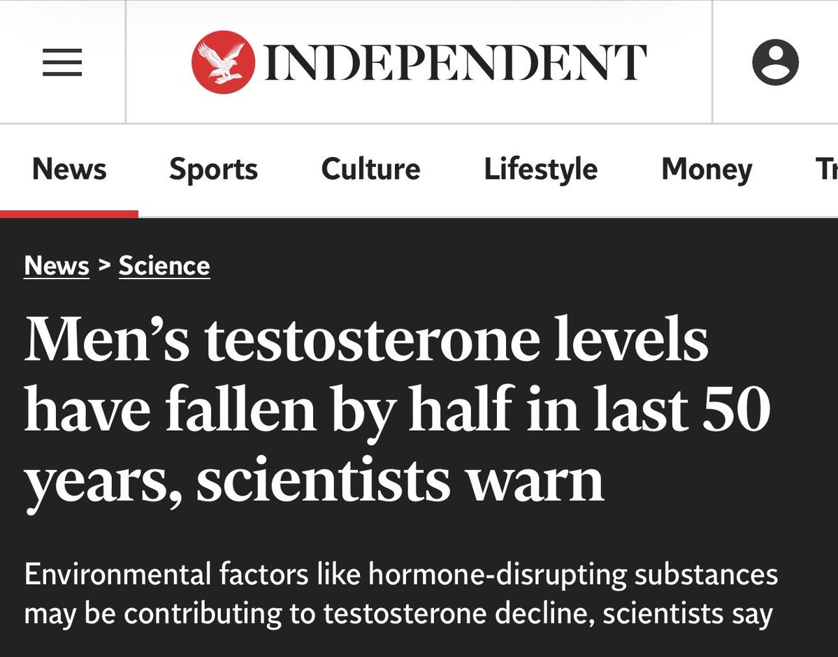coco1337's tweet photo. I wonder what happens after another 50 years if the levels have gone down 50% in the last 50 years.

You never see them posting about the real reasons, let alone solutions. https://t.co/pxNWlDRzxT