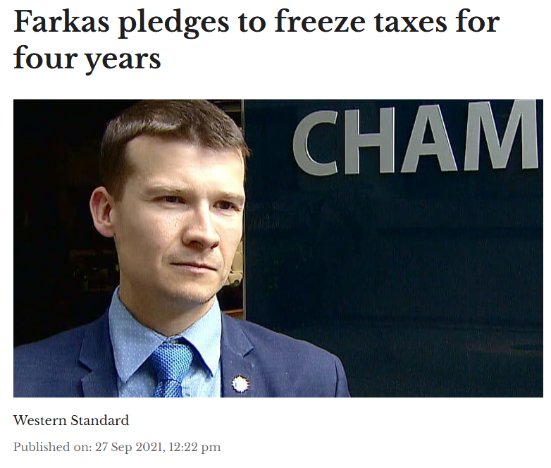 Martyupnorth's tweet photo. “If elected as mayor, I will champion a four-year property tax freeze for homes and businesses. Now more than ever, Calgarians need a strong and growing economy. This four-year tax freeze will throw a lifeline to struggling families, seniors, and small business owners, and give them the certainty that they need to get back on their feet.”

Hey Jeromy, what changed?

https://t.co/LvGcnBjyZz