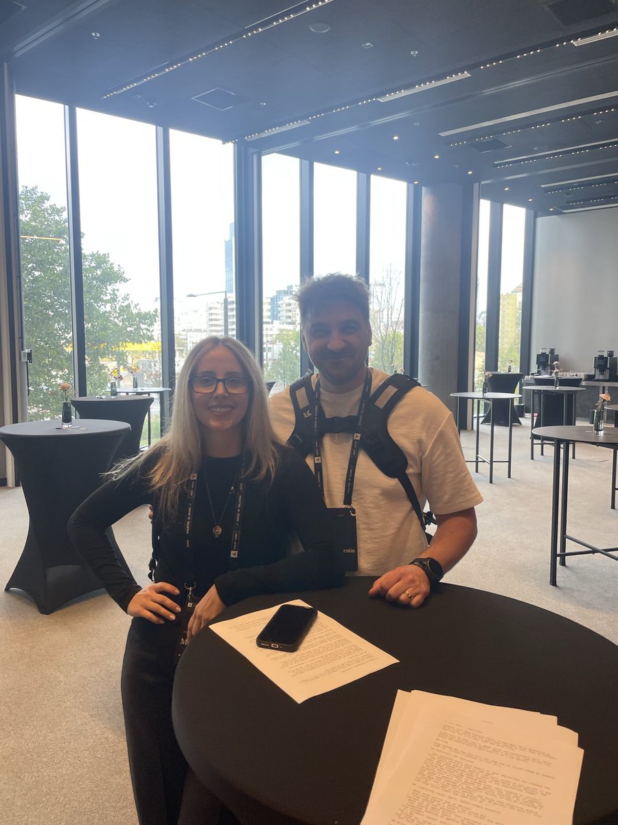h12_valentin's tweet photo. Amazing meeting @watchful_toast from @okthinkai at @AgentConf. ❤️

Smart ideas, genuine energy, and one of those conversations you keep thinking about after.

Learn. Connect. Build. Repeat. 🚀 https://t.co/1DvnekhF5n