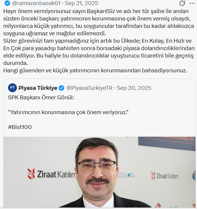 61ramazanbasak's tweet photo. Aşağıdaki paylaşımı, 21 Eylül 2025'de yapmışım. Tesadüfen karşıma çıktı. Tekrar paylaşmak istedim. https://t.co/1VPdEglM7z