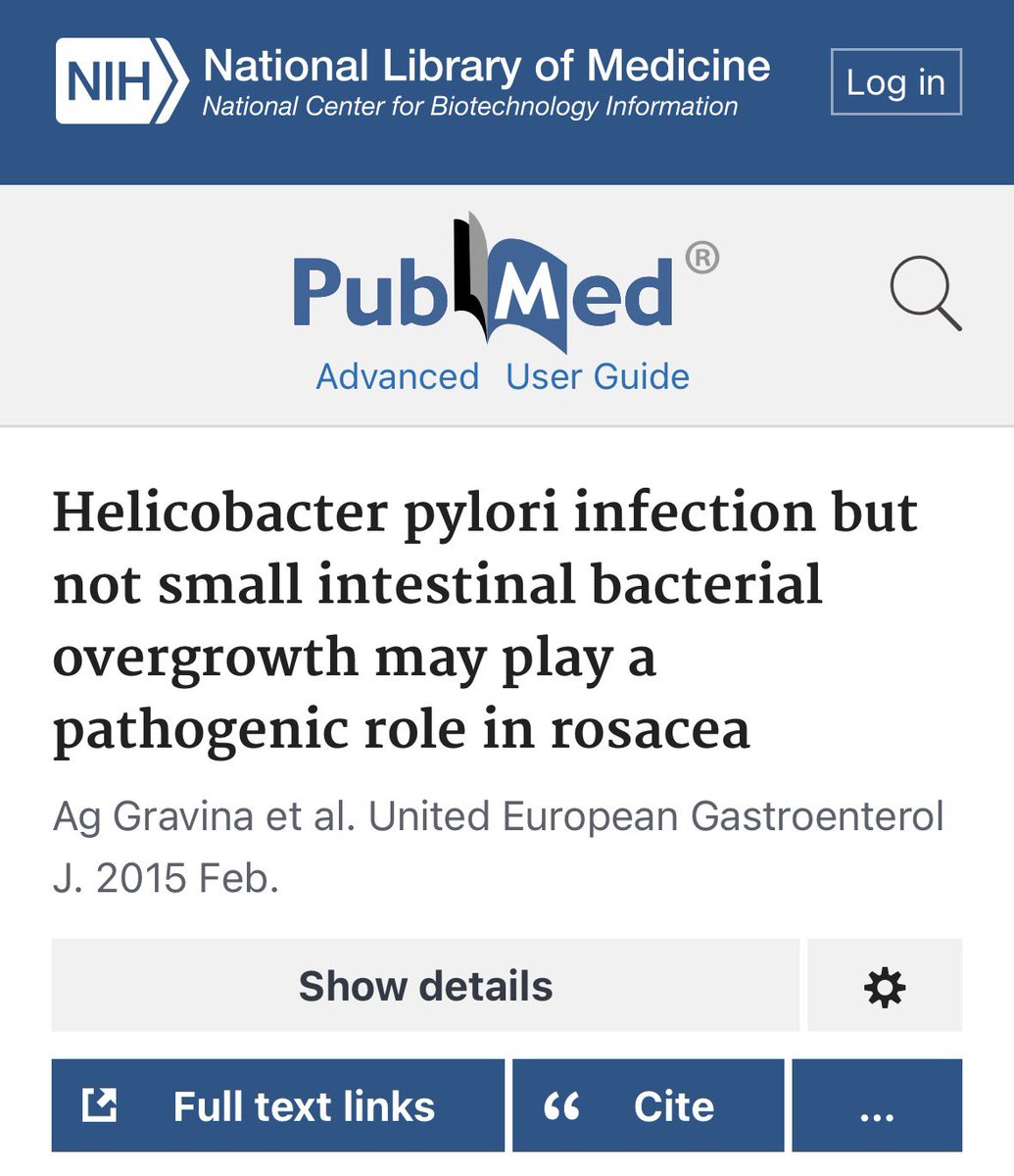 HealthyAlfred's tweet photo. 97.2% of rosacea patients cleared when they killed a stomach bacteria.

H. pylori. it's not a skin problem.

they didn't touch the face. they killed the bacteria and the skin cleared.

mastic gum kills H. pylori. all seven strains, including the antibiotic-resistant ones.

you've been buying creams for something living in your stomach.

everything's below. the studies, the limits, the brand ↓