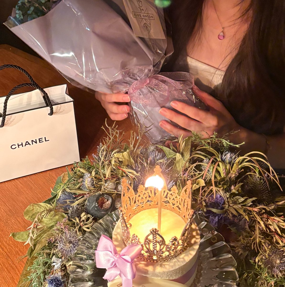 tctgme's tweet photo. 幸せ空間で友達の誕生日祝ってきた2週間後私のも祝ってくれるって♪♪♪ https://t.co/RQq2TzwhnU