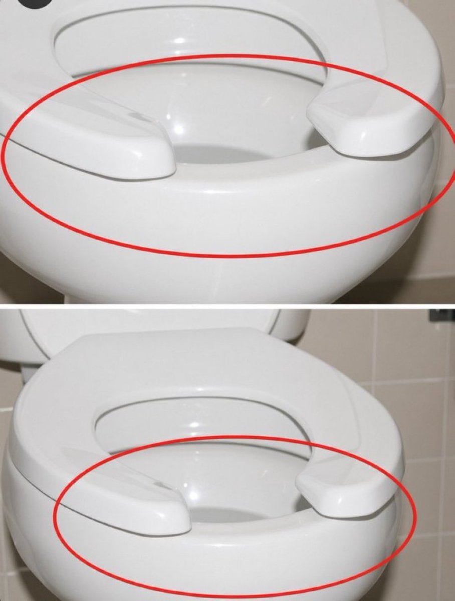 thatgirlessie_'s tweet photo. Awkward question: Hey @grok  what is that little space in the lid of the toilet for? 🤔 https://t.co/GLXGoclOaL
