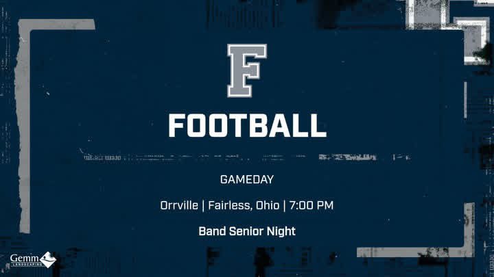 AthleticFalcons's tweet photo. 🚨 GAMEDAY ALERT 🚨 Join us tonight for Football v Orrville! Kickoff is at 7:00 PM - Gates at 5:30 PM.

🎟️https://t.co/UkguDxjDT1…
📺https://t.co/yzGsOEez7w…

#GoFalconsGo #SOAR https://t.co/kwtUZNiEGh