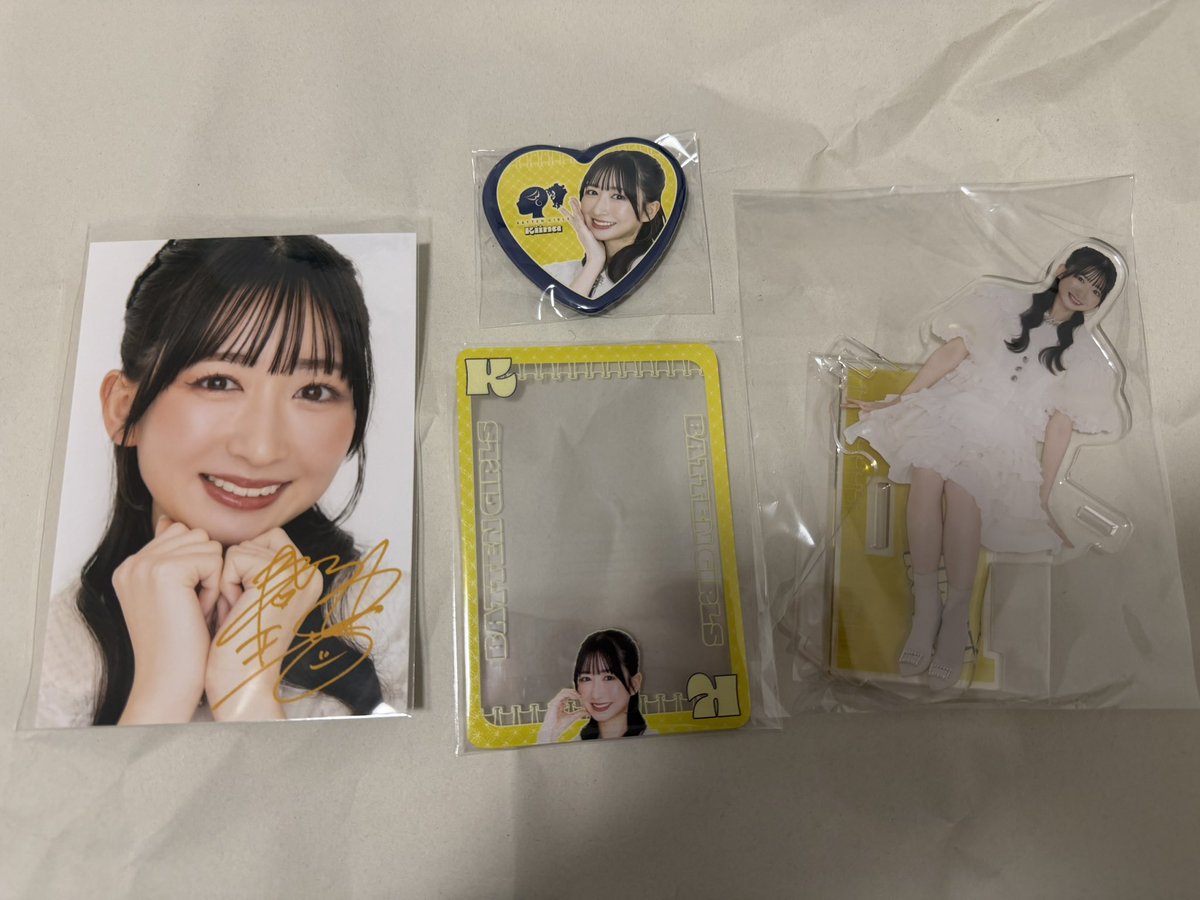 Torihikissy's tweet photo. ばってん少女隊 ラッフルくじ

【譲】春乃,柳,日南

【求】逢里(同種優先)

届き次第郵送or現場手渡しにてお取引可能。
お気軽に声かけていただけますと幸いです。 https://t.co/UMiTMb9oZI