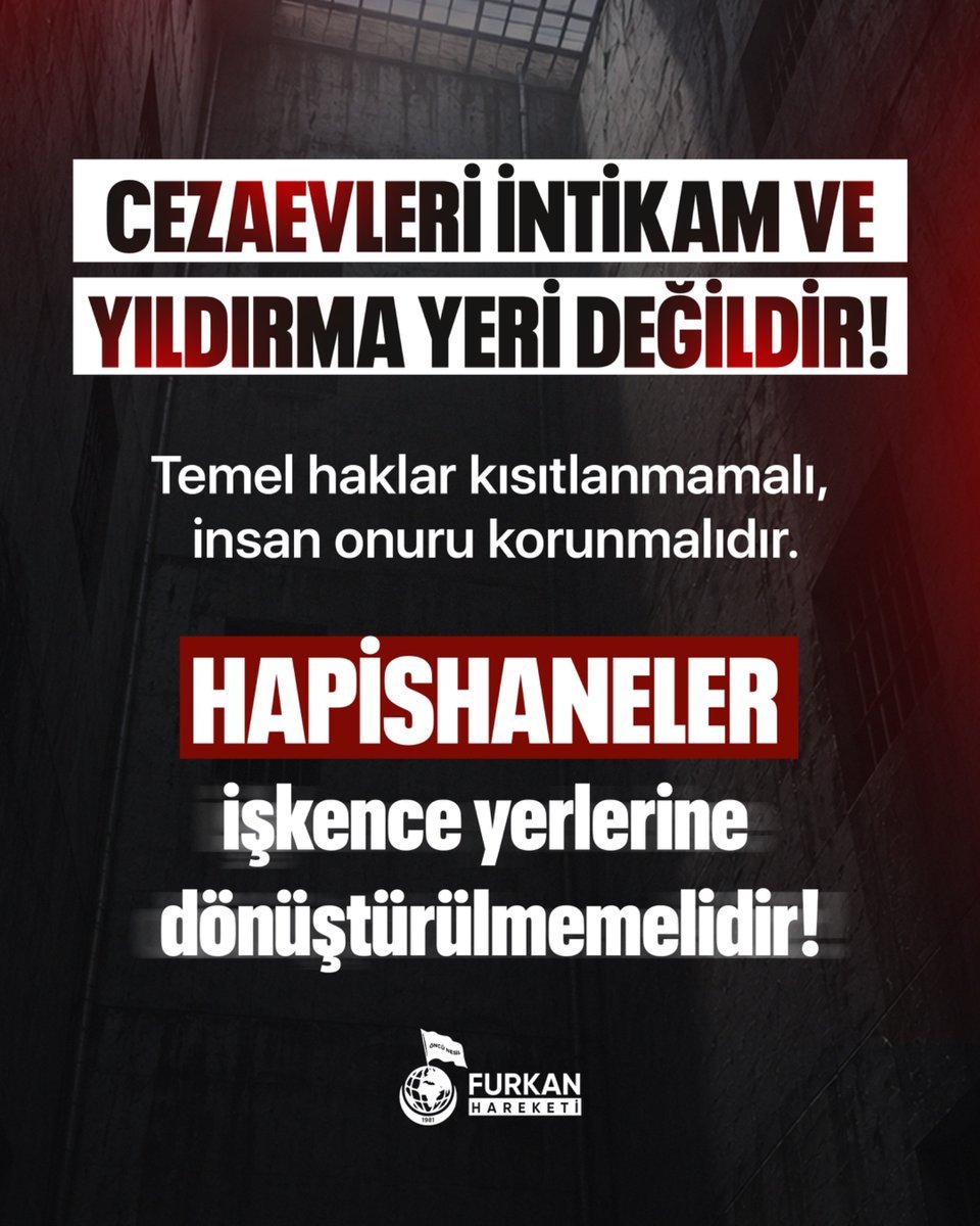 bnm_mslm's tweet photo. TÜRKİYE ZİNDANLARINDA ZULÜM VAR!!

#YargıEliyleZulüm
Dumlu1Nolu IşkenceEvi
AlparslanHocaya Ozgürlük https://t.co/17iWFnhdNO