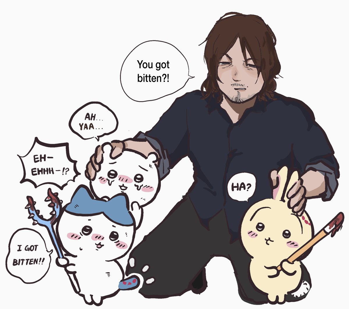 storrner0's tweet photo. Going to subjugate the Walkers #daryldixon #twd https://t.co/dP9HiiQFyL